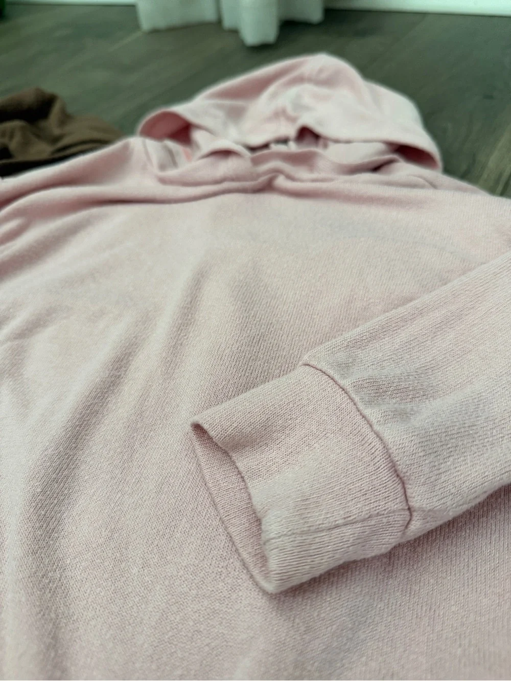 BabyGAP Toddler girl Hoodie Tops - Pink & Brown Lightweight Pullover (18-24 m)